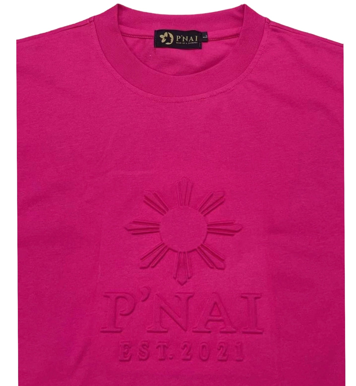 P'NAI Emboss Sunstar T-shirt