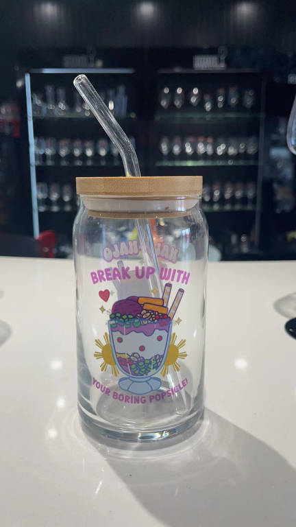 HALO-HALO Glass Tumbler