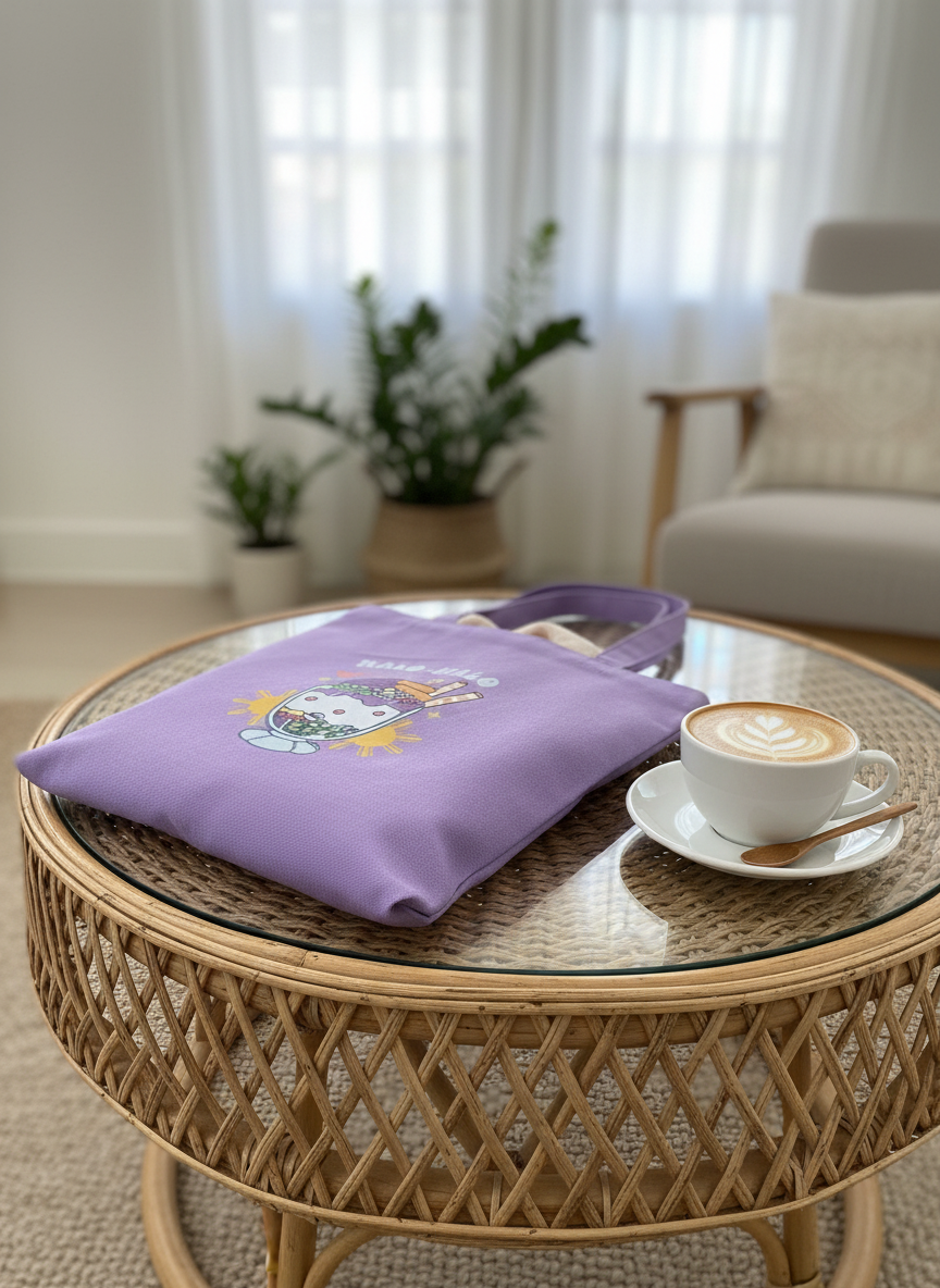 HALO-HALO CANVAS TOTEBAG