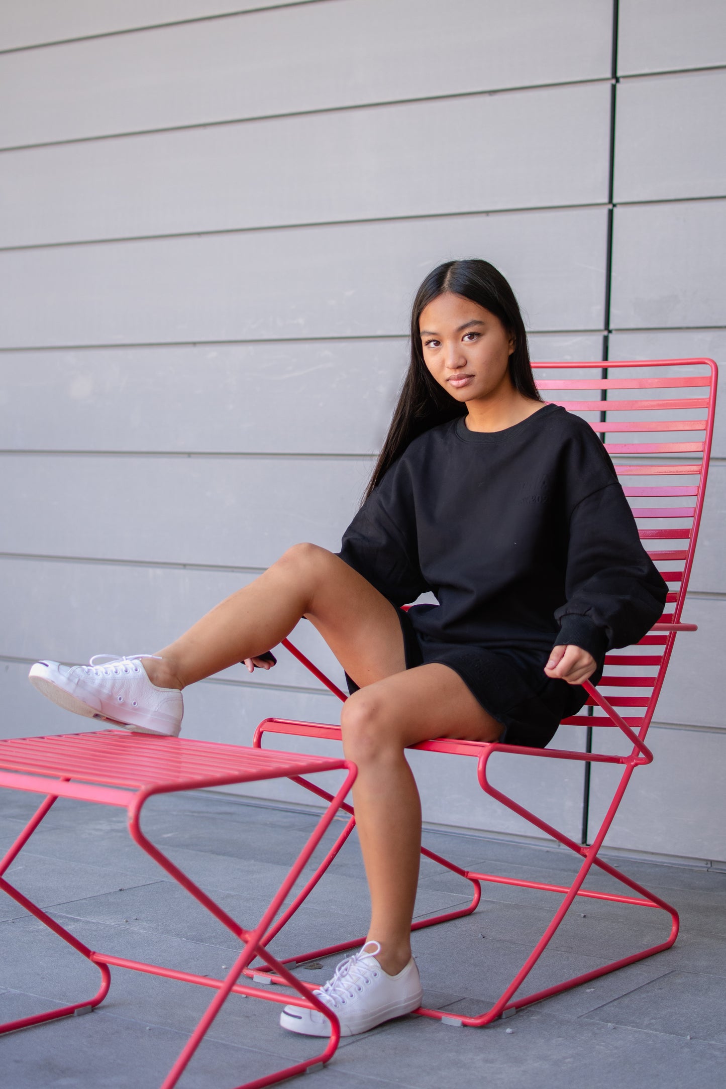 BITUIN Fleece shorts set- Black