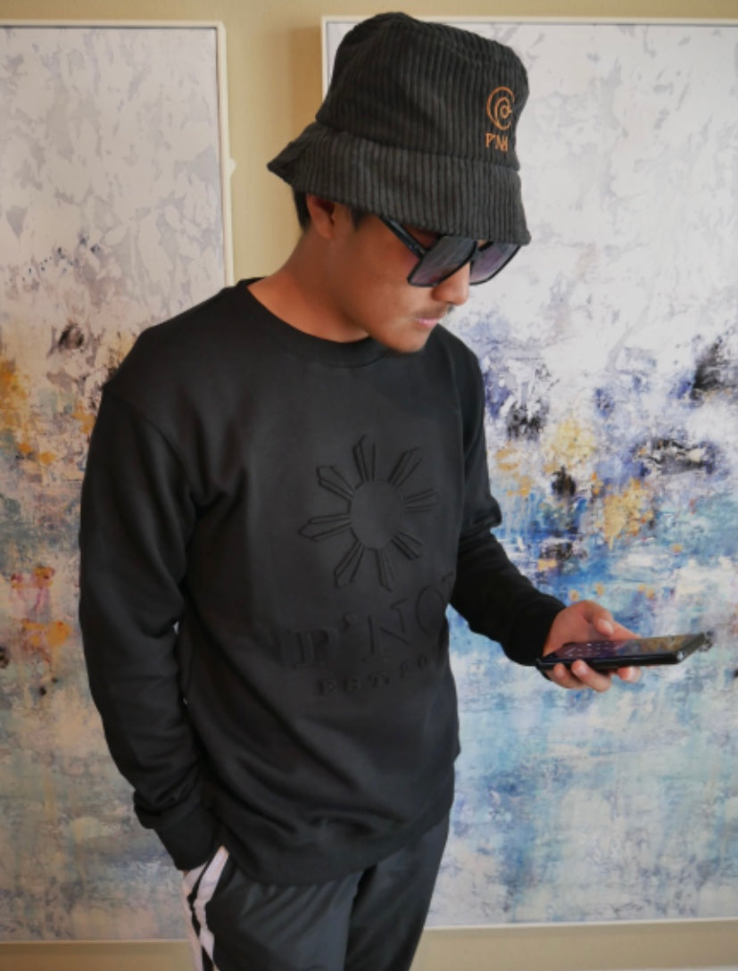 P'NOI Crewneck Black