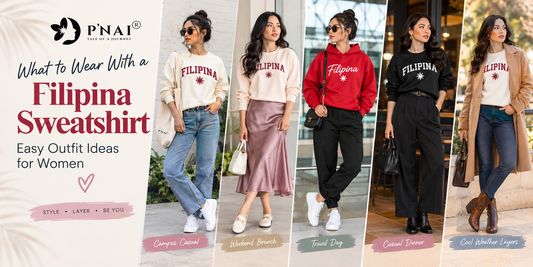 What to Wear With a Filipina Sweatshirt: Easy Outfit Ideas for Women