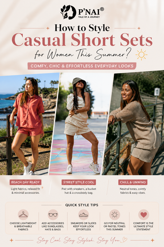How to Style Casual Short Sets for Women This Summer?