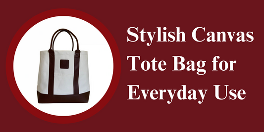 Stylish Canvas Tote Bag