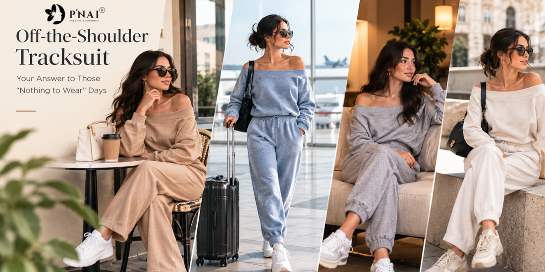 Off-the-Shoulder Tracksuit: Your Answer to Those “Nothing to Wear” Days