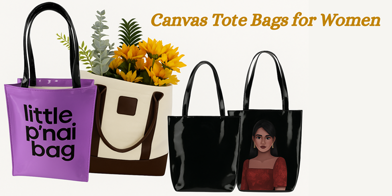 Upgrade Your Style with These Canvas Tote Bags for Women