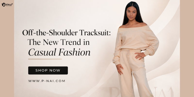 Off-the-Shoulder Tracksuit