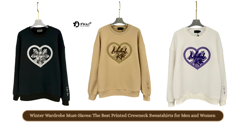 Winter Wardrobe Must-Haves: The Best Printed Crewneck Sweatshirts for Men and Women