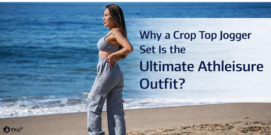Crop Top Jogger Set Is the Ultimate Athleisure Outfit