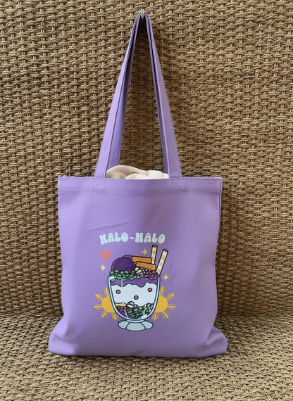 HALO-HALO CANVAS TOTEBAG