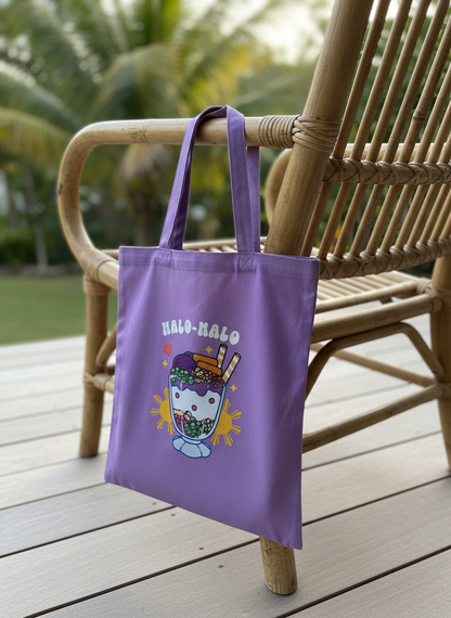 HALO-HALO CANVAS TOTEBAG