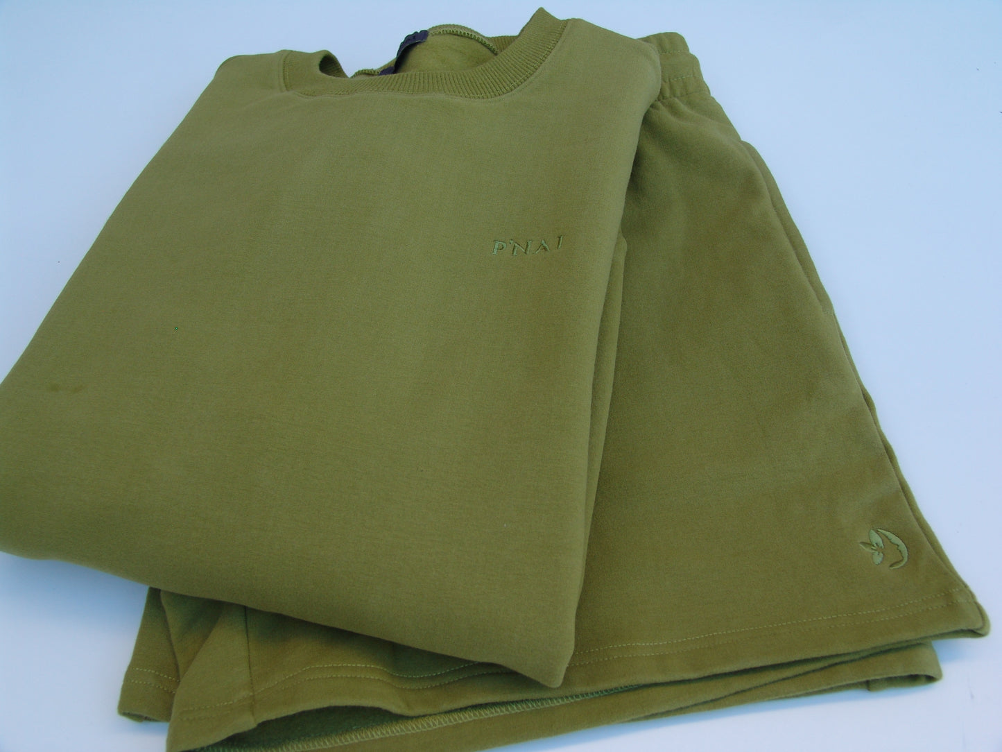 Bituin Fleece Shorts set- Green