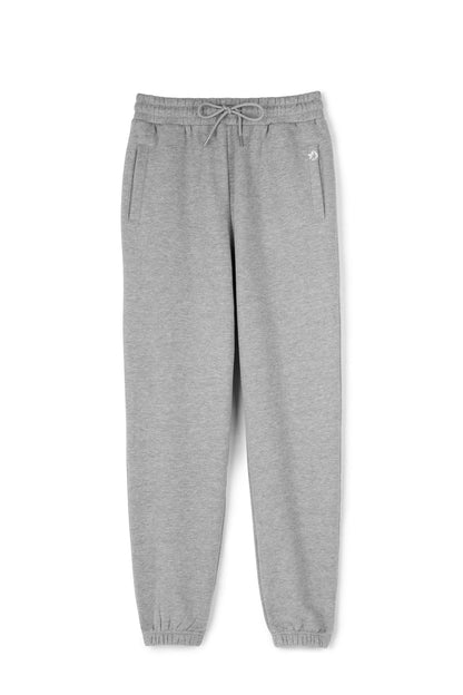 MARILAG Sherpa-Lined Hoodie Tracksuit Set Gray